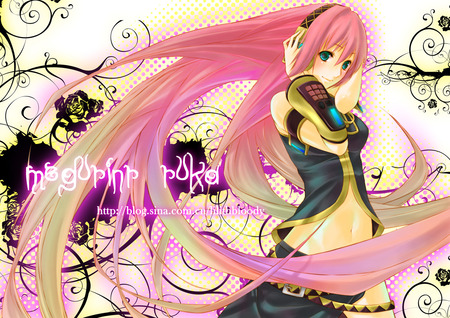 megurine_luka vocaloid watermark