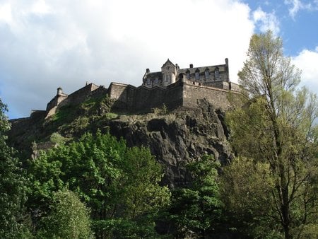 Scotland - Edinburgh Castle 1 - edinburgh, scotland, middle-ages, castle