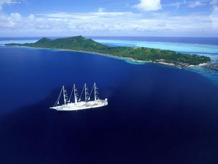 Bora Bora - bora bora, island, french, polynesia, ocean, french polynesia