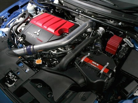 Mitsubishi Lancer Evolution X FQ 400 2009 - engine, x, 400, fq, 2009, lancer, evolution, mitsubishi, turbo