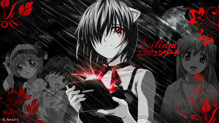 Elfen Lied - music box, lucy, elfen lied, elfen lied wallpaper