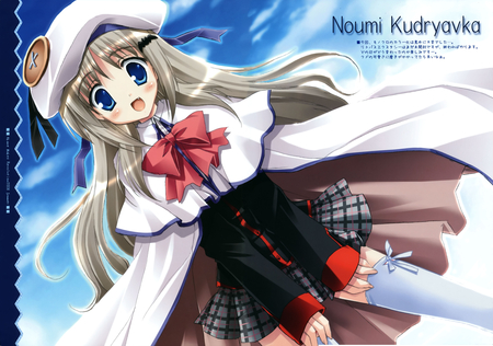 Noumi Kudryavka - little busters, noumi kudryavka, cute, girl