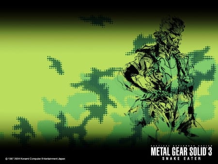 Metal Gear Solid 3 - metal gear solid, metal gear solid 3, snake, metal gear