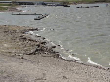 Water - choppy water, lake, water, dirt