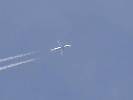 High Flyer - aircraft, sky, plane, jet