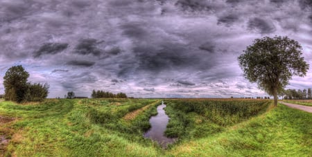 summer_retreat - nice, grass, lovely, sky