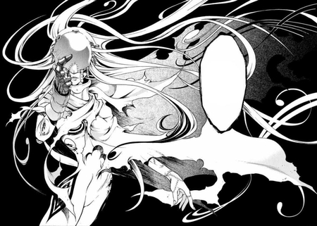 Shiro and the Wretched Egg - deadman wonderland, dw wallpapers, wretched egg, shiro