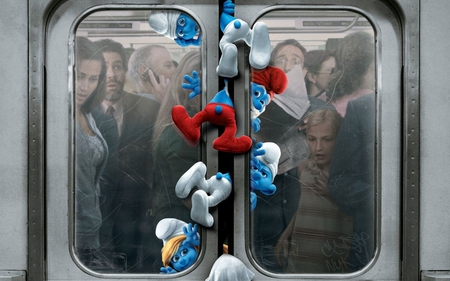 The Smurfs - entertainment, funny, movies, smurfs