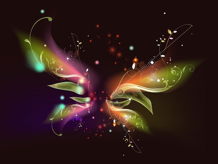 Elektric-Butterfly - elektric, wallpaper, butterfly, beautiful