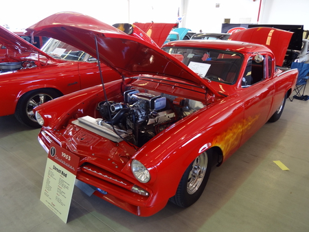 1953 Studebaker - red car, 1953 studebaker, studebaker, car