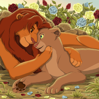 Nala,And,Simba,The, Lion,King