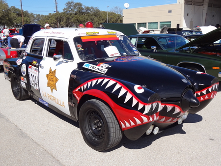 Studebaker Racecar - racecar, studebaker, car, police car