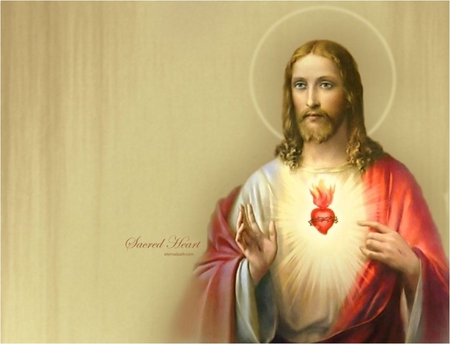 Sacred Heart - christ, jesus, sacred heart, god