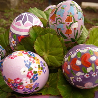 PAINTED EASTER EGGS