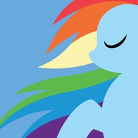 Blue Rainbow Dash