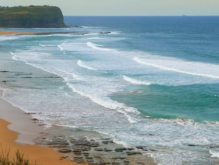 Mona Vale Beach - nature, sky, beach, ocean