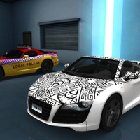 Audi R8 Spider and Dodge Viper Police car - Test drive unlimited 2