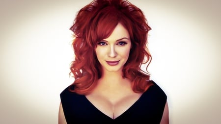 Christina Hendricks - women, christina, red, hendricks, hair