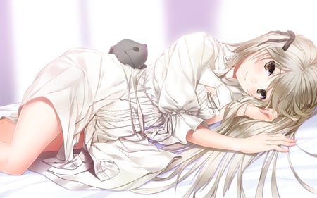 Kasugano Sora - sora, yosuga no sora, long hair, blush, cute