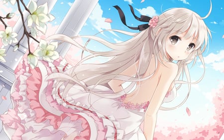 Kasugano Sora - long hair, cute, sora, yosuga no sora, beautiful