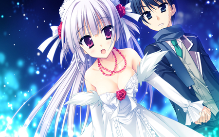 Sakura Tamaki - white, hatsukoi sakura, beauty, wall, game, new, girl, cg art