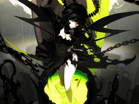 Dead Master - sexy, dead, girl, anime, dead master, black rock shooter