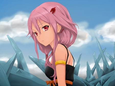 Inori Yurisawa - anime, girl, guilty crown, inori yurisawa