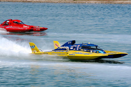 Hydroplane - racing, hydroplane, watersports, thrill