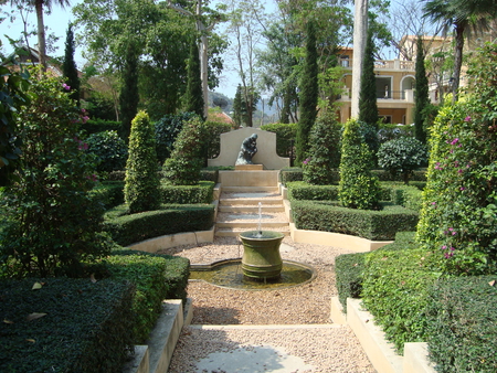 palio garden - green, garden, palio, thailand