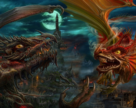 HD DRAGONS - hd, dragons, cool, favorite