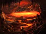 Firelight cave