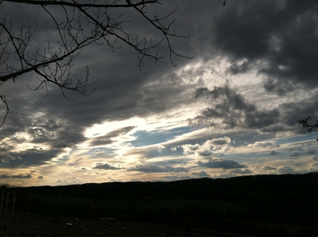 Creator's Canvas - storm, clouds, sunset, sky