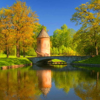 Bridge in park