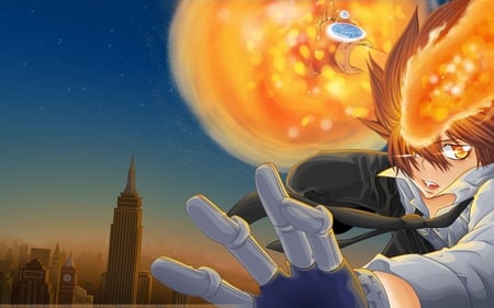 Il Cielo di Fiamma - tsunayoshi, vongola, tsuna, tenth generation vongola boss, il cielo di fiamma, katekoy hitman reborn