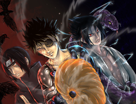 Those who know the TRUTH! - truth, madara, itachi, tobi, mask, sasuke