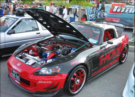 Honda S2000 - tuning, s2000, honda, red