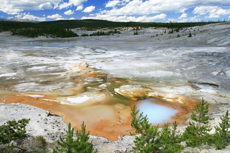 Meltdown - nature, mountain, warm, snow, water, winter, meltdown, spring