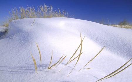 Pure White - sand, sky, field, nature, canyons