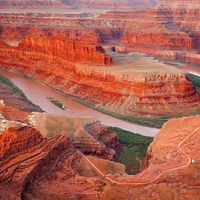 Colorado River from Dead Horse Point State Park, Utah