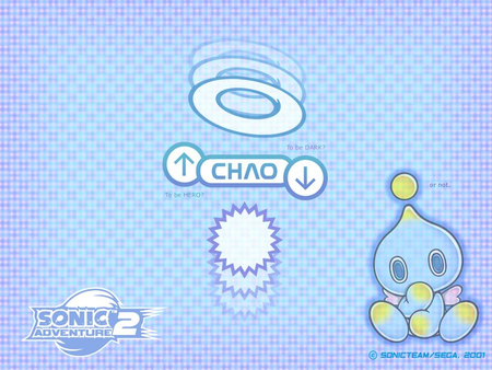 Chao - chao, sonic, video games, sonic adventure 2 battle