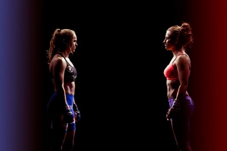 Ronda vs Tate - bra, sports, women, mma, hot, sexy, fighters