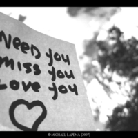 I need you I love you I miss you