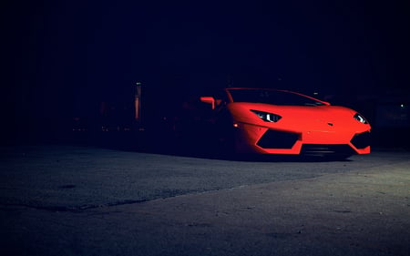 lamborghini aventador - supercars, red, aventador, lp700-4, lamborghini