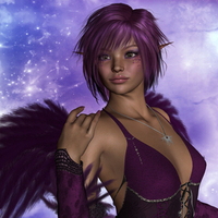 purple raven fairy