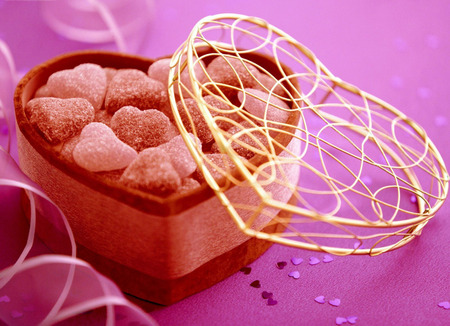 sweet selections - sweets, hearts, cute