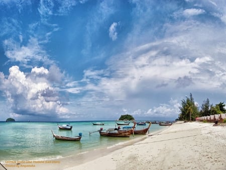 leephae island,thailand - boats, sea, thailand, island