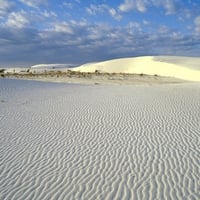 gypsum sand dunes