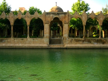 balikligol,urfa-turkey - urfa, balikligol, prophets city, turkey