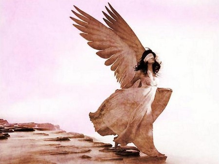 angel - girl, fantasy, angel