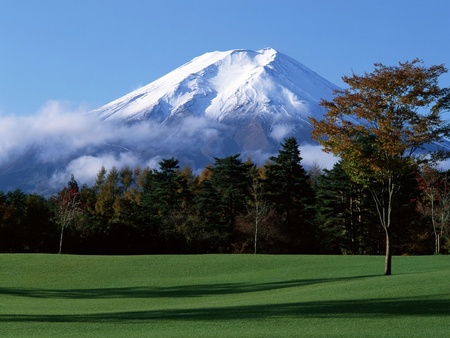 fuji mountain  - japan, mountain, fuji